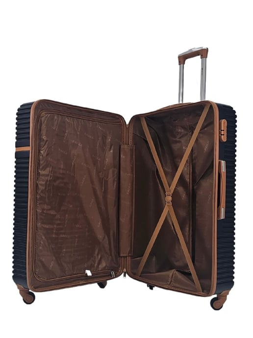 Hardshell Cabin Suitcase Robust 4 Wheel ABS Luggage Travel Bag