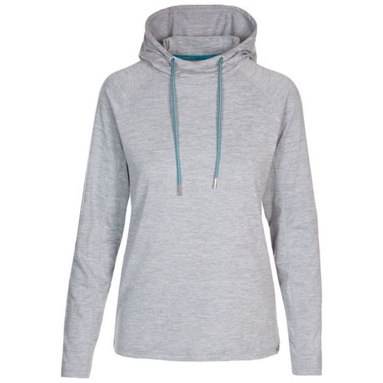 Trespass Dames/dames Hattie Active Hoodie (Platina grijs gemêleerd) - Image 1