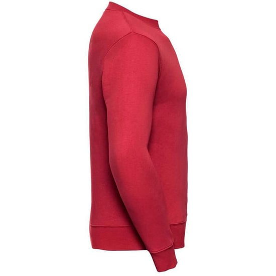 Russell Mens Authentic Sweatshirt (Slimmer Cut) (Classic Red)