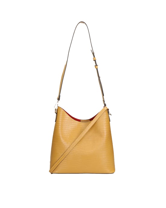 Gave Lux Schoudertas vrouwen MUSTARD - Image 5