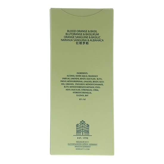 4711 Acqua Colonia Blood Orange & Basil Edc Spray170 ml. - Image 4