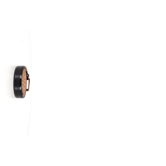 Gucci GG Supreme Square Buckle Belt in Black Leather