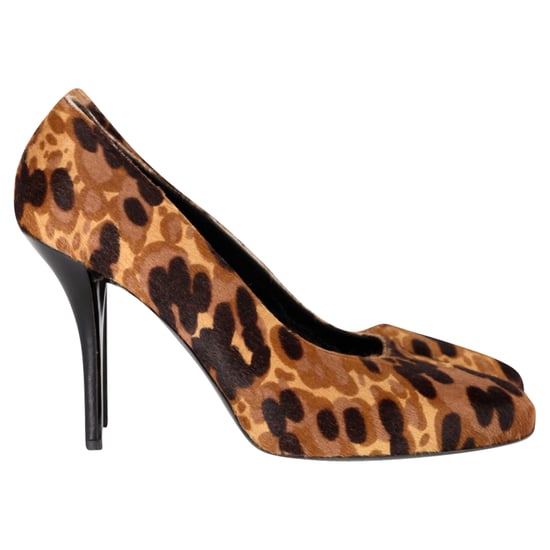 Balenciaga Luipaardprint Pumps in Multicolor Ponyhaar - Image 1