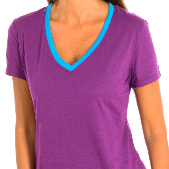 Women's sports t-shirt with sleeves Z1T00506