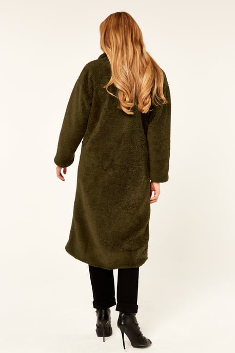 Longline Teddy Coat