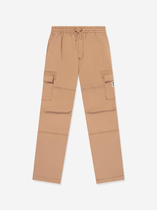 Converse Jongens Lifestyle Woven Cargo Joggers in Bruin - Image 1