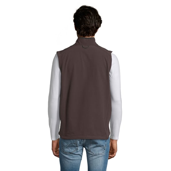 SOLS Heren Rallye Softshell Mouwloos Gilet (Donkere chocolade) - Image 2