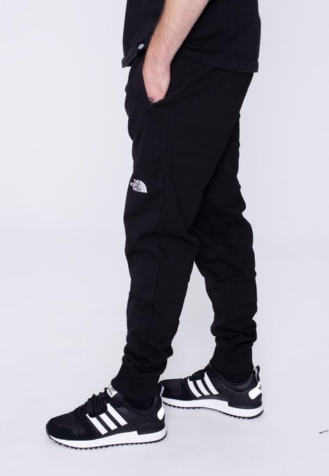 The North Face NSE Heren Fleece Cuffed Joggers Broek Zwart - Image 3