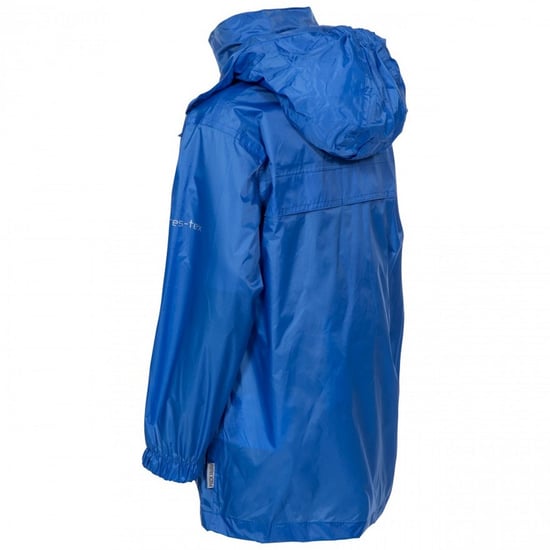 Trespass Kinder Unisex Pakket Weg Waterdicht Jasje (Koninklijk) - Image 2