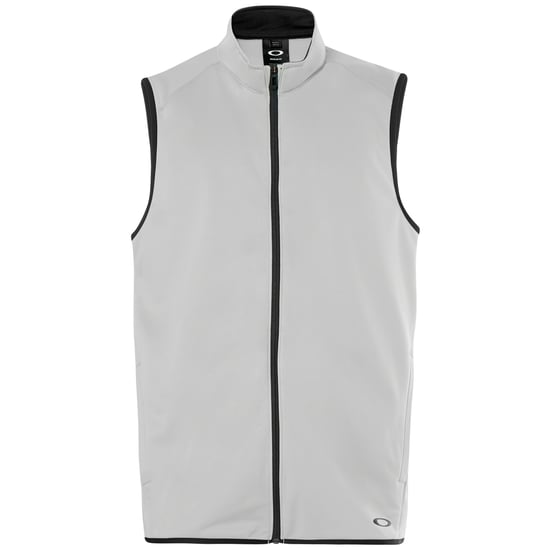 Oakley Zip Up Grey Hydrofree Mens Golf Range Vest Gilet 412540 22Y