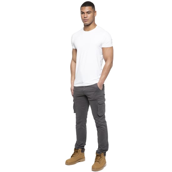Enzo | Heren Cargo Broek - Grijs - Image 6