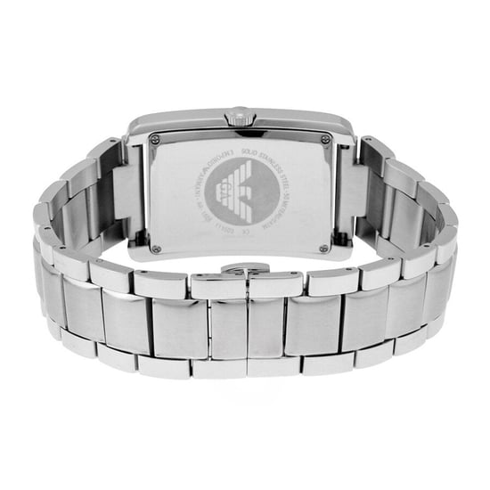 Emporio Armani AR1608 Rechthoekig Zwart Wijzerplaat Herenhorloge - Image 2