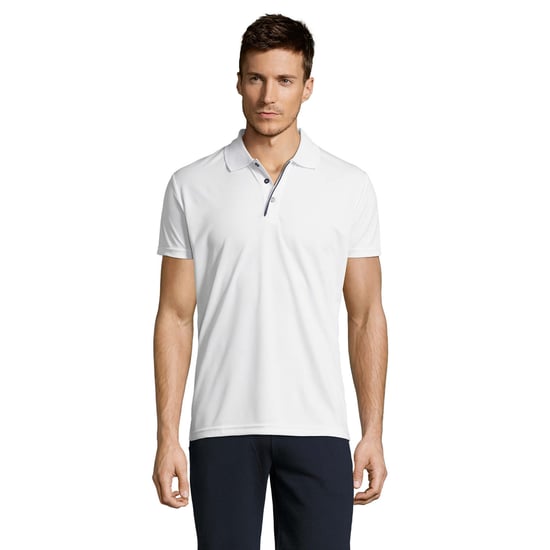 SOLS Heren Performer Sport Poloshirt (Wit) - Image 1
