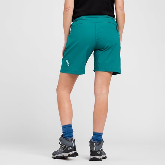 OEX Women's Stretch Water Repellent Walking & Hiking Shorts with Multiple Zipped Pockets