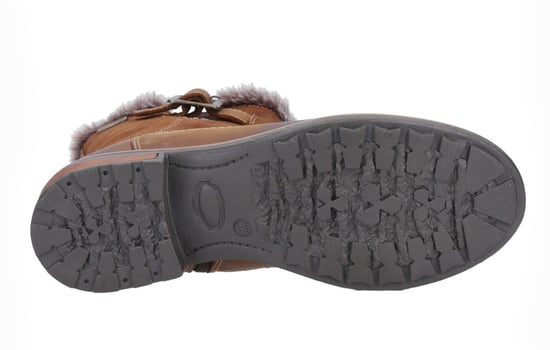 Cotswold Kemerton Leren Dames Tan Winter Middelhoge Laarzen - Image 4