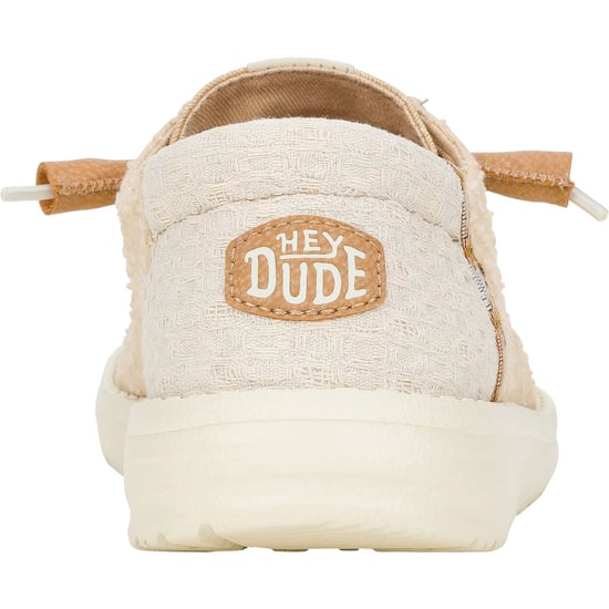 HEYDUDE Wendy Ambachtelijk Boho Katoenen Damesschoenen Tan - Image 2