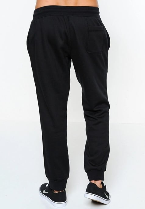 Nike Air heren fleece joggingbroek in zwart - Image 2