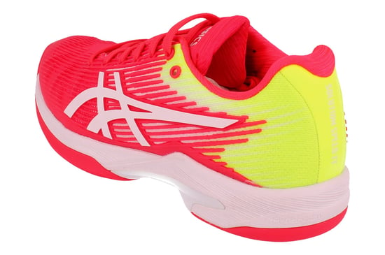 Asics Solution Speed FF Dames Tennischoenen Indoor Roze Trainers - Image 2