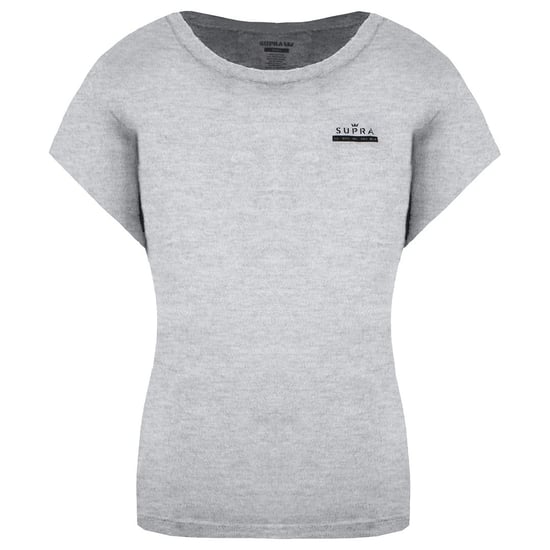 Supra Short Sleeve Round Neck Grey Womens International T-Shirt 192223 020