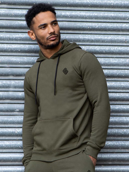 Heren Pullover Hoodie | Enzo Designer Menswear - Image 1