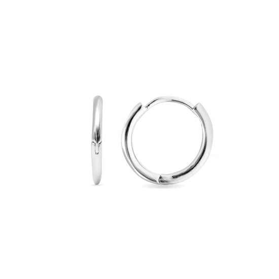 Luxenter Erwe 925 Sterling zilveren gerhodineerde oorbellen - Image 1