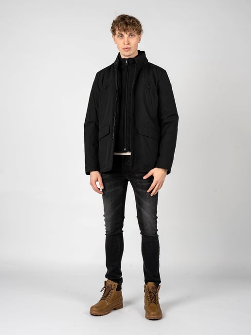Geox jas Tevere Mannen zwart - Image 2
