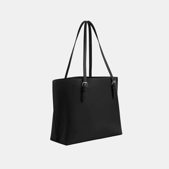 Mollie Tote in Leather with Tonal Hardware