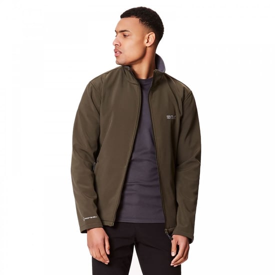 Regatta - Geweldige Outdoors Heren Cera III Lichtgewicht Softshell Vest (Groen met Grijs) - Image 6