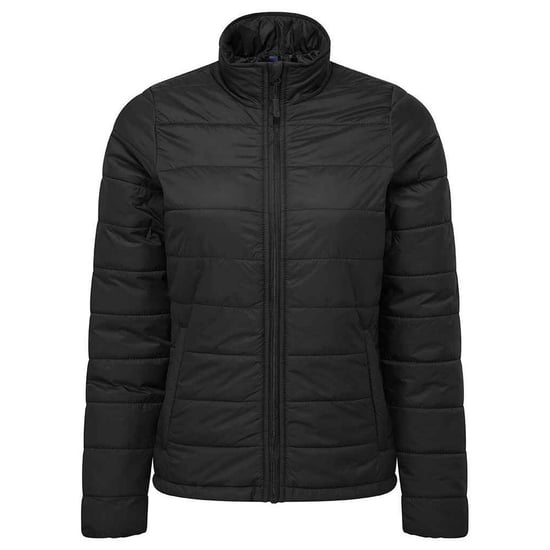 Premier Dames/Dames Recyclight gewatteerde jas (Zwart) - Image 1