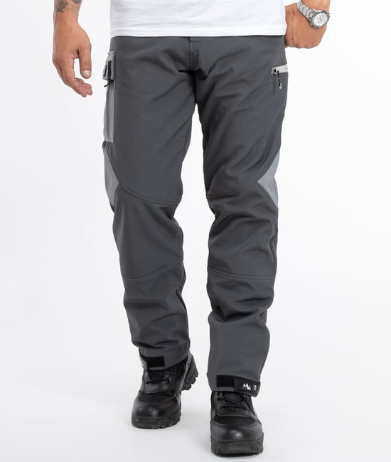 Rock Creek Softshellhose Dunkelgrau - Image 1