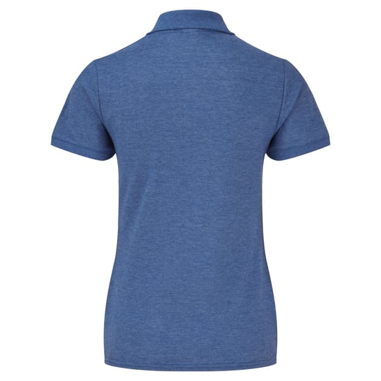 Fruit Of The Loom Vrouwen Dames-Fit 65/35 Poloshirt Korte Mouwen (Heather Royaal Blauw) - Image 2