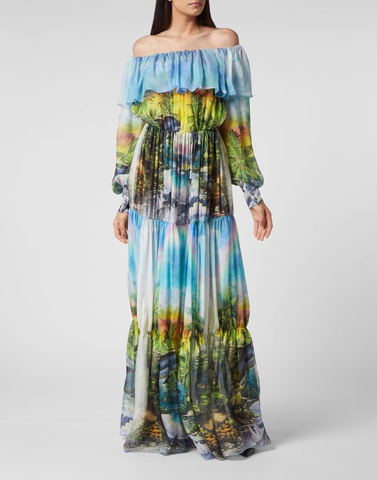 Lange Jurk Hawaii - Image 1