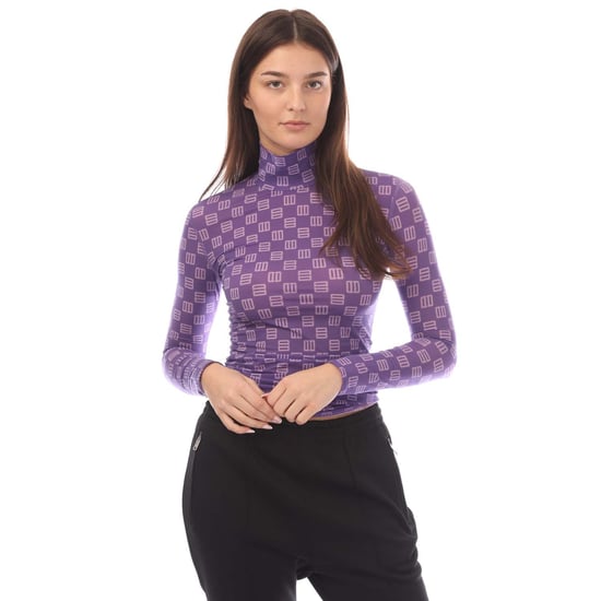 Ambush Monogram Turtleneck Top in paars voor dames - Image 2