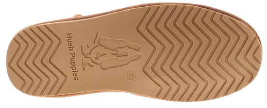 Hush Puppies Ashanti Suede Women's Tan Slippers