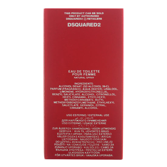 Dsquared2 Red Wood Edt Spray 50ml. - Image 2