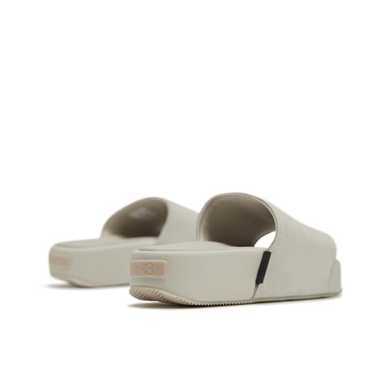Heren Y-3 Slidesandalen in Lichtgrijs - Image 2