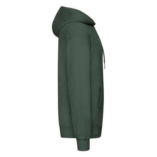 Fruit of the Loom Adults Unisex Classic Hooded Sweatshirt (Bottle Green)