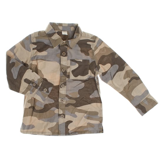 Long sleeve camouflage shirt 486055 boy