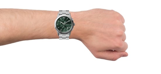 Emporio Armani Paolo Men's Silver Watch AR11529