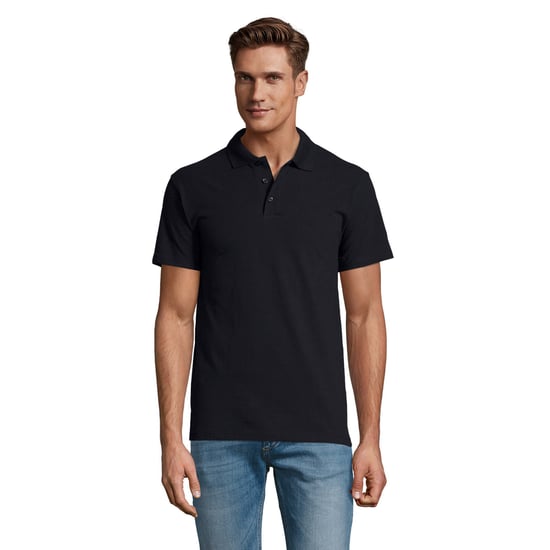 SOLS Heren Lente II Poloshirt (Marine) - Image 1