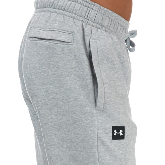 Men's Under Armour UA Rival Fleece Jog Pants in Grey