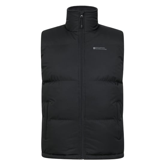 Mountain Warehouse Heren Rock Gewatteerd Gilet (Zwart) - Image 1