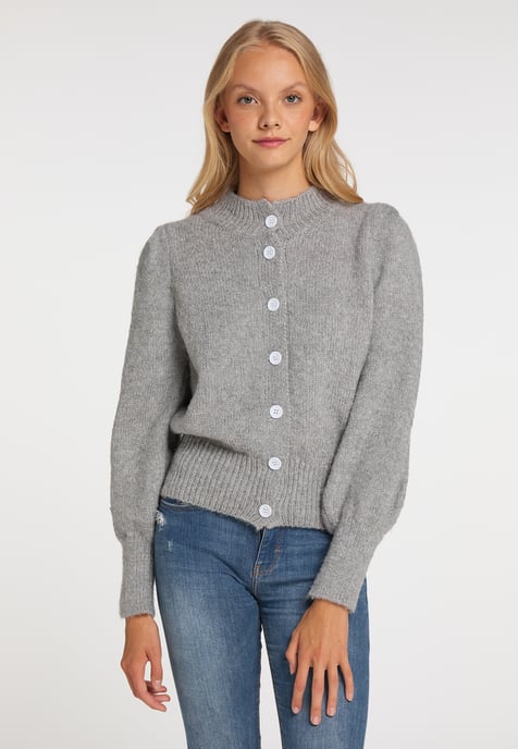 Mymo Vest Blonda Dames grijs melange - Image 3