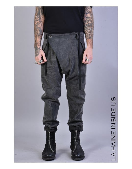 La Haine Inside Us broek LM048 Mannen Grijs - Image 6