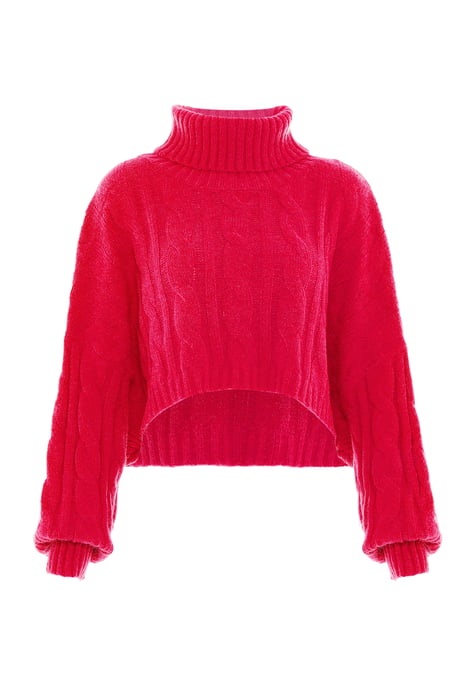 Mymo Trui met coltrui Dames roze - Image 1