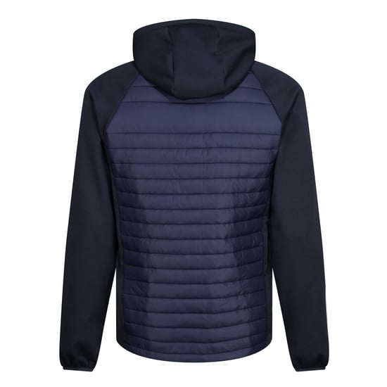 Regatta Mens Navigate Quilted Hybrid Jacket (Navy/Slate Grey)