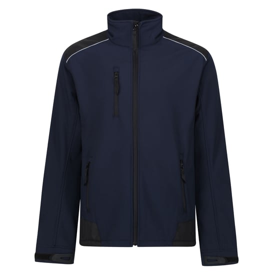 Regatta Mens Sandstorm Softshell Jacket (Navy/Black)
