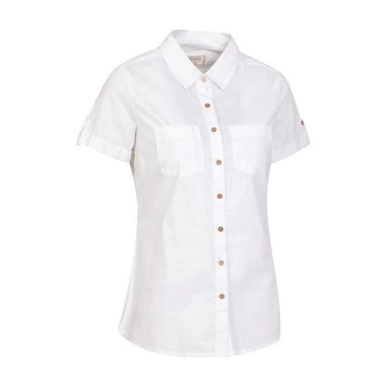 Mountain Warehouse Dames/dames Kokosnoot Shirt met korte mouwen (Wit) - Image 3