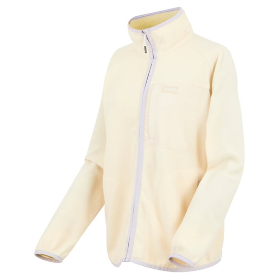 Regatta Dames/Dames Lilana Full Zip Fleecejack (Lichte vanille/lila distel) - Image 3