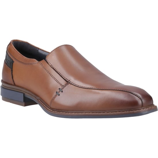 Pod Spear Leer Heren Cognac Slip-On Schoenen - Image 1